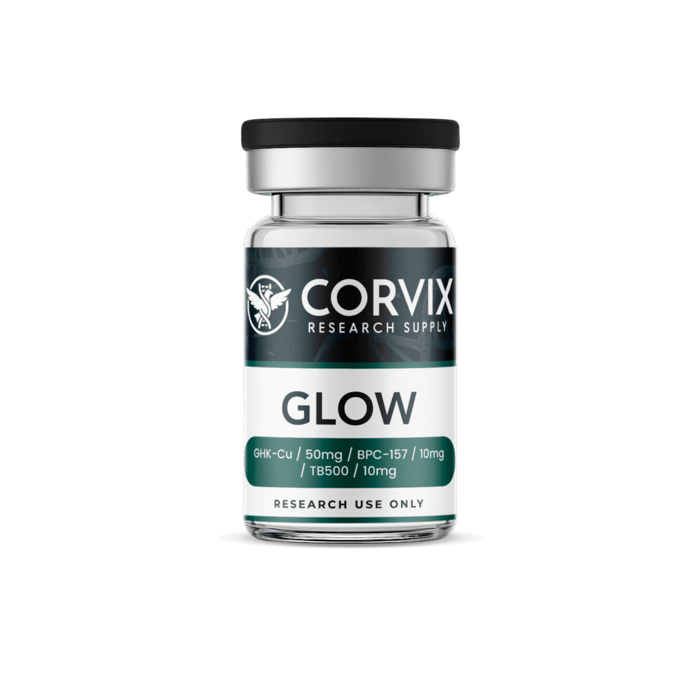 GLOW GHK-Cu (50mg) / BPC-157 (10mg) / TB500 (10mg)