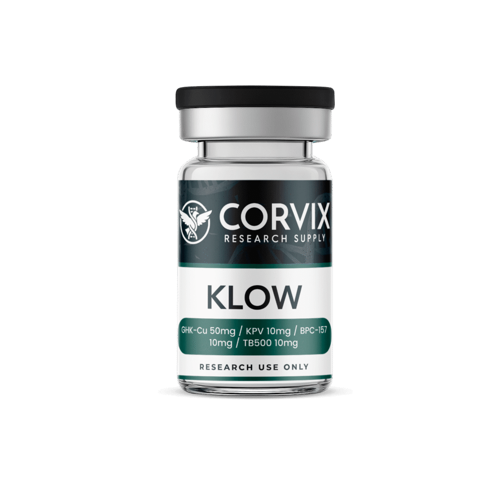 KLOW - GHK-Cu (50mg) / KPV (10mg) / BPC-157 (10mg) / TB500 (10mg)